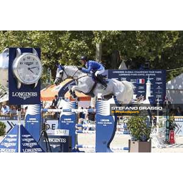 LGCT of Paris - Class 10 - Bart Bles (NED) on Gin D - Paris, Champ de Mars - 6 July 2019 - ph.Stefano Grasso/LGCT