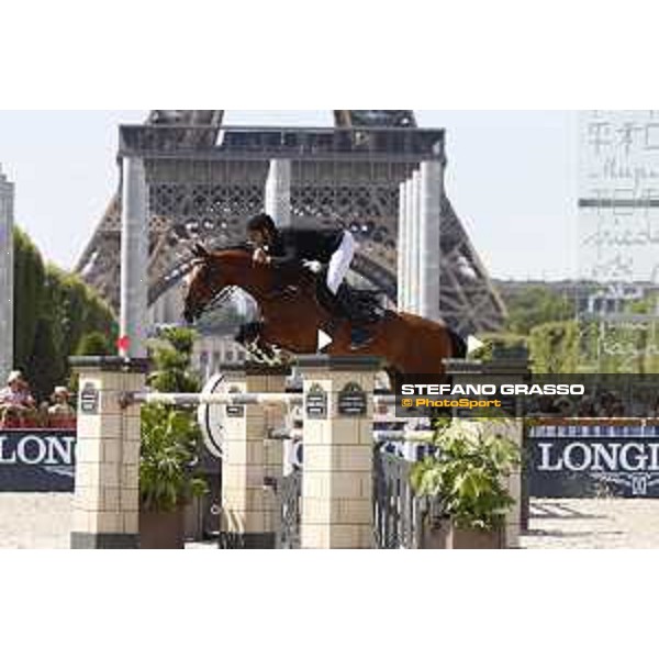 LGCT of Paris - Class 10 - Kevin Staut (FRA) on For Joy van\'T Zorgvliet - Paris, Champ de Mars - 6 July 2019 - ph.Stefano Grasso/LGCT
