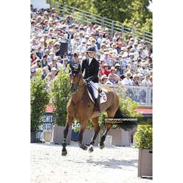 LGCT of Paris - Class 10 - Georgina Bloomberg (USA) on Quibelle - Paris, Champ de Mars - 6 July 2019 - ph.Stefano Grasso/LGCT