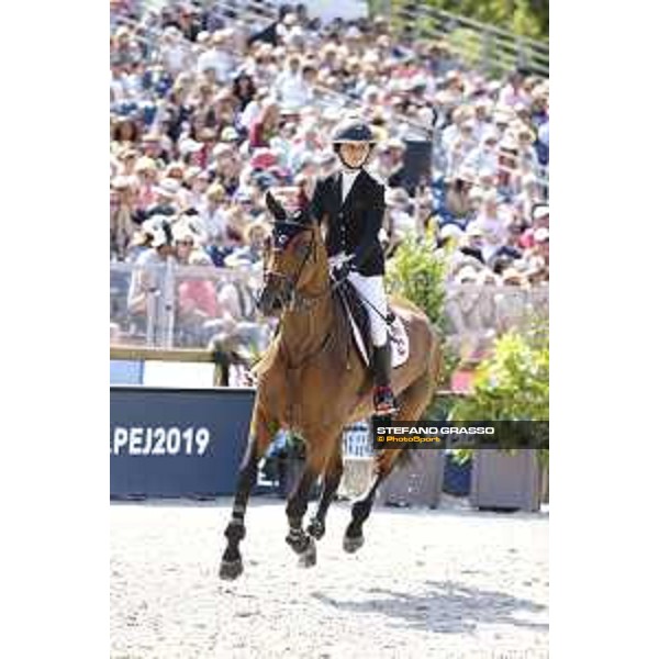 LGCT of Paris - Class 10 - Georgina Bloomberg (USA) on Quibelle - Paris, Champ de Mars - 6 July 2019 - ph.Stefano Grasso/LGCT