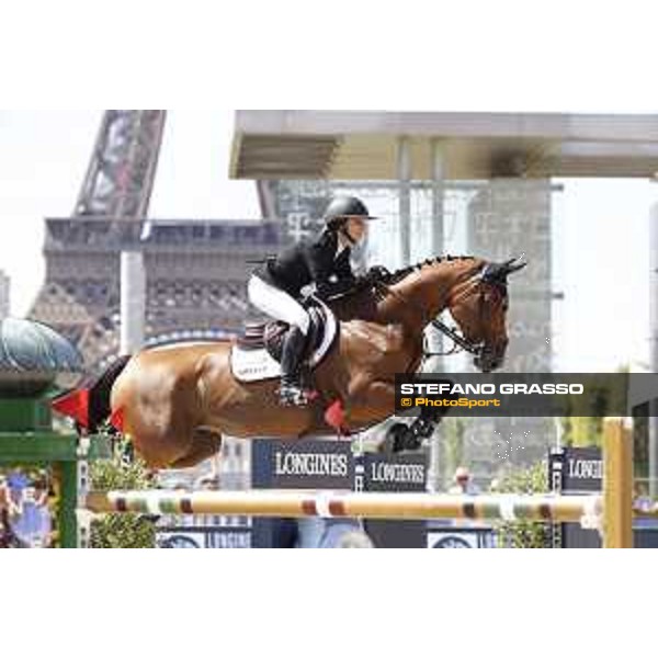 LGCT of Paris - Class 10 - Georgina Bloomberg (USA) on Quibelle - Paris, Champ de Mars - 6 July 2019 - ph.Stefano Grasso/LGCT