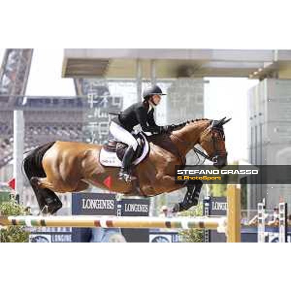 LGCT of Paris - Class 10 - Georgina Bloomberg (USA) on Quibelle - Paris, Champ de Mars - 6 July 2019 - ph.Stefano Grasso/LGCT