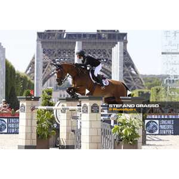 LGCT of Paris - Class 10 - Georgina Bloomberg (USA) on Quibelle - Paris, Champ de Mars - 6 July 2019 - ph.Stefano Grasso/LGCT