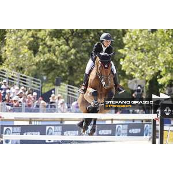 LGCT of Paris - Class 10 - Georgina Bloomberg (USA) on Quibelle - Paris, Champ de Mars - 6 July 2019 - ph.Stefano Grasso/LGCT