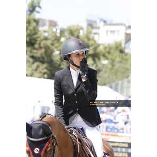 LGCT of Paris - Class 10 - Georgina Bloomberg (USA) on Quibelle - Paris, Champ de Mars - 6 July 2019 - ph.Stefano Grasso/LGCT