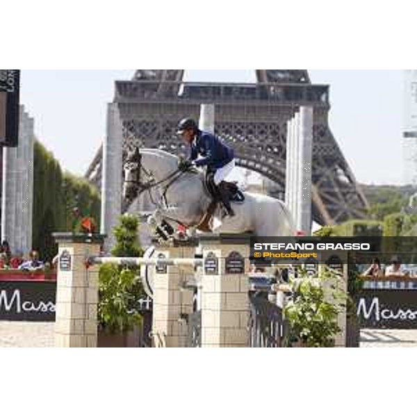 LGCT of Paris - Class 10 - Philippe Rozier (FRA) on Rahotep de Toscane - Paris, Champ de Mars - 6 July 2019 - ph.Stefano Grasso/LGCT