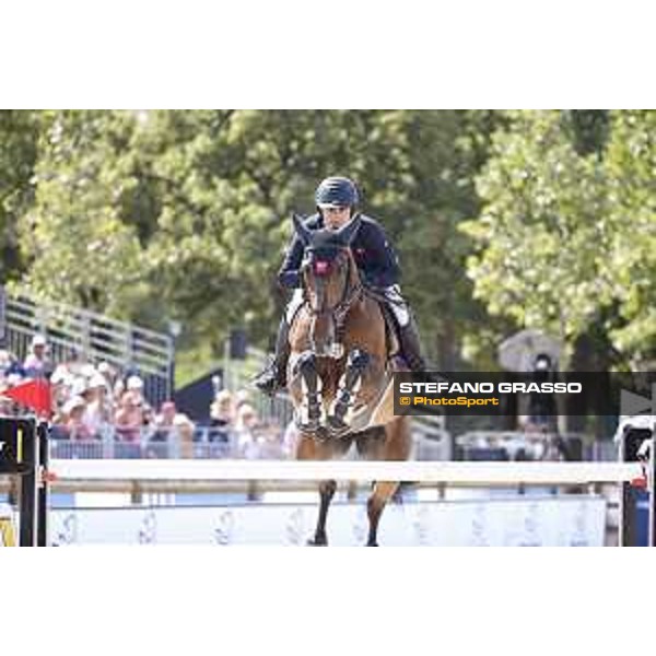 LGCT of Paris - Class 10 - Olivier Perreau (FRA) on Venezia d\'Aiguilly - Paris, Champ de Mars - 6 July 2019 - ph.Stefano Grasso/LGCT