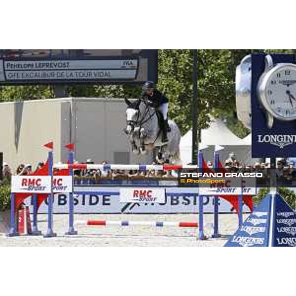 LGCT of Paris - Class 10 - Penelope Leprevost (FRA) on Gfe Excalibur de la Tour Vidal - Paris, Champ de Mars - 6 July 2019 - ph.Stefano Grasso/LGCT