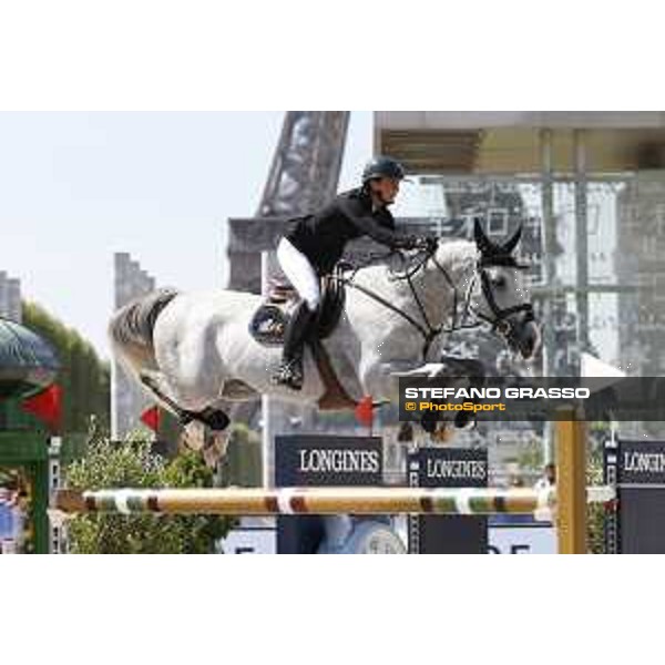 LGCT of Paris - Class 10 - Penelope Leprevost (FRA) on Gfe Excalibur de la Tour Vidal - Paris, Champ de Mars - 6 July 2019 - ph.Stefano Grasso/LGCT