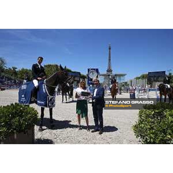 LGCT of Paris - Prize giving ceremony - Edward Lewy - Paris, Champ de Mars - 5 July 2019 - ph.Stefano Grasso/LGCT