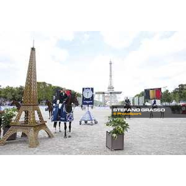 LGCT of Paris - Prize giving ceremony - Karel Cox (BEL) - Paris, Champ de Mars - 7 July 2019 - ph.Stefano Grasso/LGCT