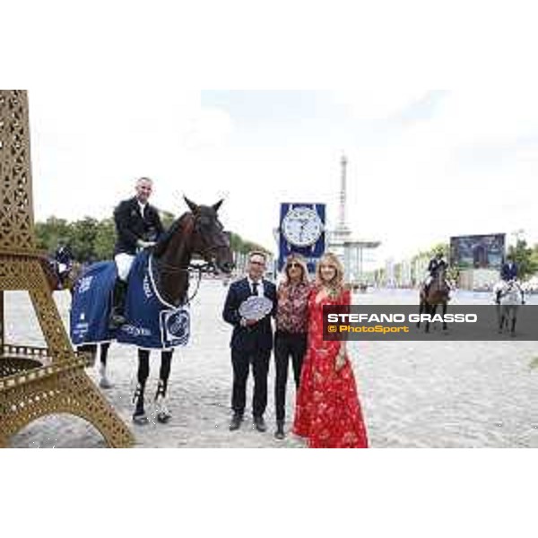 LGCT of Paris - Prize giving ceremony - Karel Cox (BEL) - Paris, Champ de Mars - 7 July 2019 - ph.Stefano Grasso/LGCT