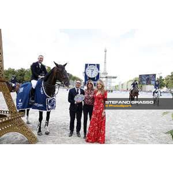 LGCT of Paris - Prize giving ceremony - Karel Cox (BEL) - Paris, Champ de Mars - 7 July 2019 - ph.Stefano Grasso/LGCT