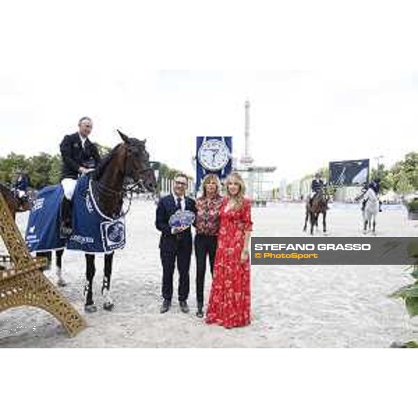 LGCT of Paris - Prize giving ceremony - Karel Cox (BEL) - Paris, Champ de Mars - 7 July 2019 - ph.Stefano Grasso/LGCT