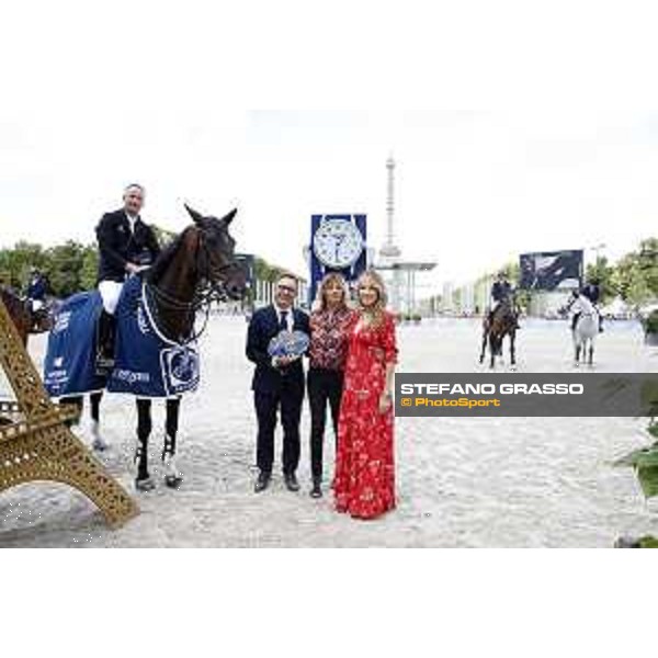 LGCT of Paris - Prize giving ceremony - Karel Cox (BEL) - Paris, Champ de Mars - 7 July 2019 - ph.Stefano Grasso/LGCT