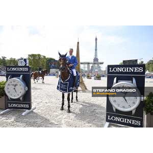 LGCT of Paris - Prize giving ceremony - Christian Ahlmann (GER) - Paris, Champ de Mars - 7 July 2019 - ph.Stefano Grasso/LGCT