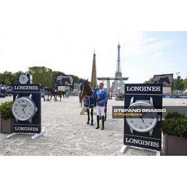 LGCT of Paris - Prize giving ceremony - Christian Ahlmann (GER) - Paris, Champ de Mars - 7 July 2019 - ph.Stefano Grasso/LGCT
