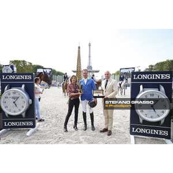 LGCT of Paris - Prize giving ceremony - Christian Ahlmann (GER) - Paris, Champ de Mars - 7 July 2019 - ph.Stefano Grasso/LGCT