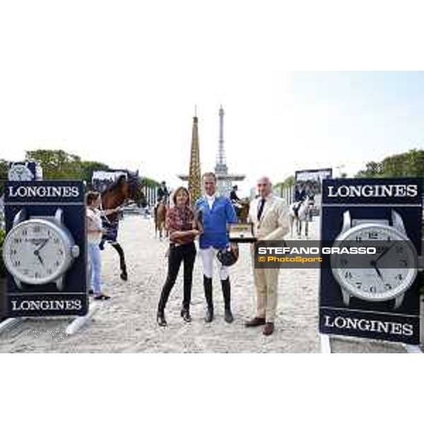 LGCT of Paris - Prize giving ceremony - Christian Ahlmann (GER) - Paris, Champ de Mars - 7 July 2019 - ph.Stefano Grasso/LGCT