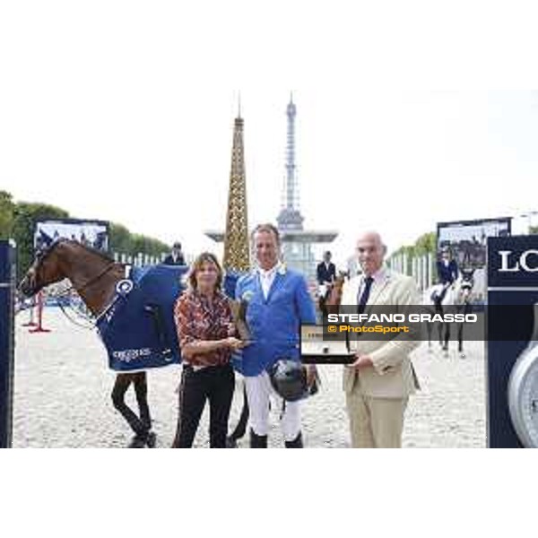 LGCT of Paris - Prize giving ceremony - Christian Ahlmann (GER) - Paris, Champ de Mars - 7 July 2019 - ph.Stefano Grasso/LGCT