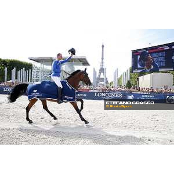 LGCT of Paris - Prize giving ceremony - Christian Ahlmann (GER) - Paris, Champ de Mars - 7 July 2019 - ph.Stefano Grasso/LGCT