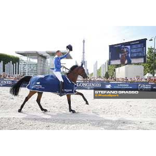LGCT of Paris - Prize giving ceremony - Christian Ahlmann (GER) - Paris, Champ de Mars - 7 July 2019 - ph.Stefano Grasso/LGCT