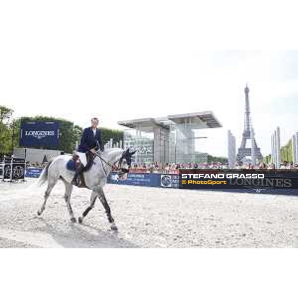 LGCT of Paris - Prize giving ceremony - Martin Fuchs (SUI) - Paris, Champ de Mars - 7 July 2019 - ph.Stefano Grasso/LGCT