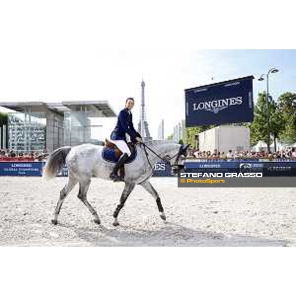 LGCT of Paris - Prize giving ceremony - Martin Fuchs (SUI) - Paris, Champ de Mars - 7 July 2019 - ph.Stefano Grasso/LGCT
