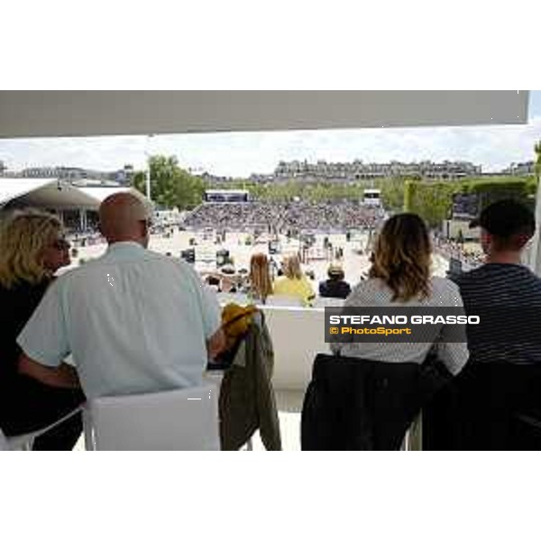 LGCT of Paris - general view, panoramic view, wide view, full house, crowd, public, full vip lounge - Paris, Champ de Mars - 7 July 2019 - ph.Stefano Grasso/LGCT