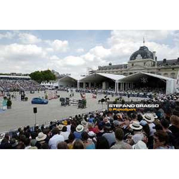 LGCT of Paris - general view, panoramic view, wide view, full house, crowd, public, full vip lounge - Paris, Champ de Mars - 7 July 2019 - ph.Stefano Grasso/LGCT