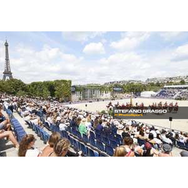LGCT of Paris - general view, panoramic view, wide view, full house, crowd, public, full vip lounge - Paris, Champ de Mars - 7 July 2019 - ph.Stefano Grasso/LGCT