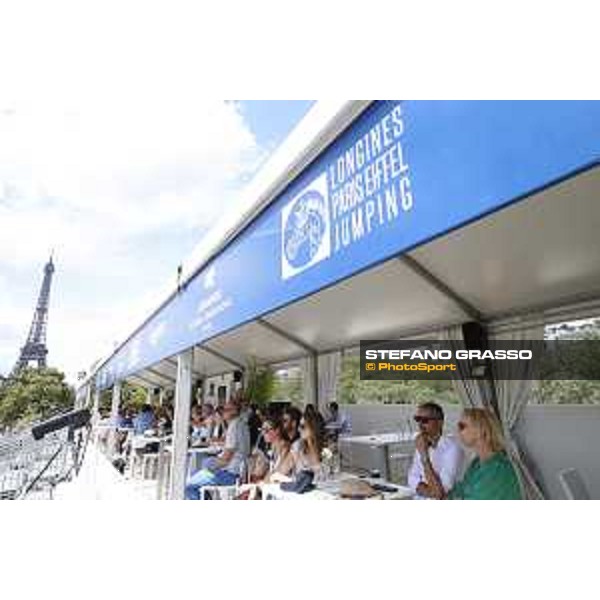 LGCT of Paris - general view, panoramic view, wide view, full house, crowd, public, full vip lounge - Paris, Champ de Mars - 7 July 2019 - ph.Stefano Grasso/LGCT