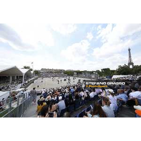 LGCT of Paris - general view, panoramic view, wide view, full house, crowd, public, full vip lounge - Paris, Champ de Mars - 7 July 2019 - ph.Stefano Grasso/LGCT