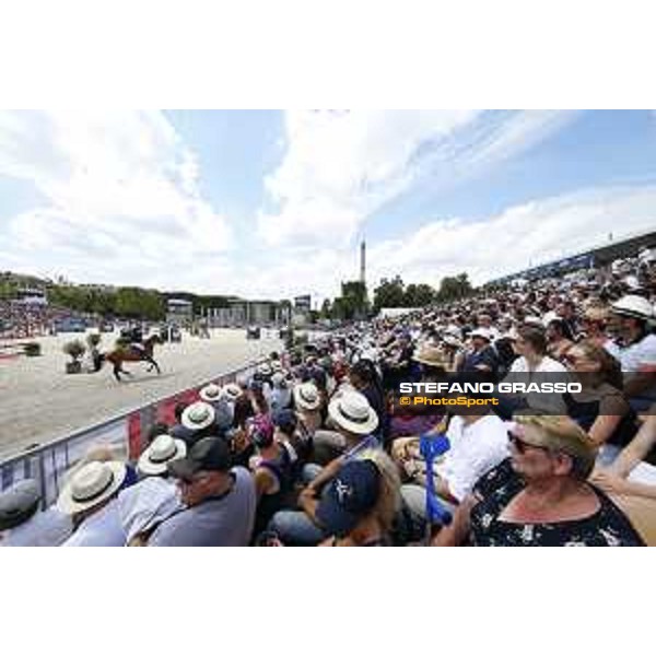 LGCT of Paris - general view, panoramic view, wide view, full house, crowd, public, full vip lounge - Paris, Champ de Mars - 7 July 2019 - ph.Stefano Grasso/LGCT