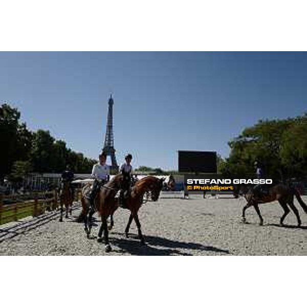 LGCT of Paris - Behind the scenes - - Paris, Champ de Mars - 4 July 2019 - ph.Stefano Grasso/LGCT
