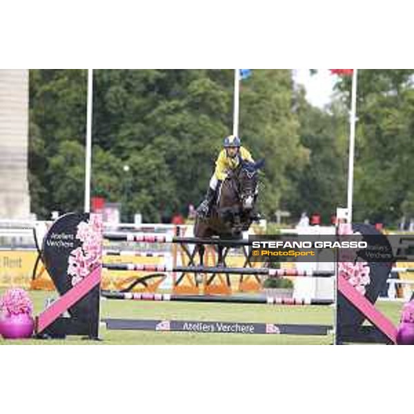 LGCT of Chantilly - Class 6 - Yuri Mansur (BRA) on Carlson - Chantilly, Grand Ecurie - 14 July 2019 - ph.Stefano Grasso/LGCT