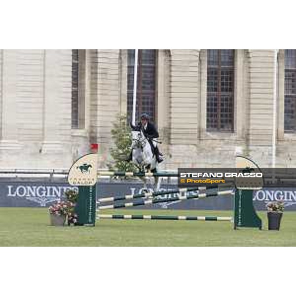 LGCT of Chantilly - Class 1 - Simon Delestre (FRA) on Filou Carlo Zimequest - Chantilly, Grand Ecurie - 12 July 2019 - ph.Stefano Grasso/LGCT