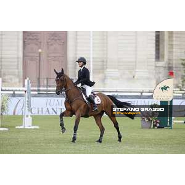 LGCT of Chantilly - Class 1 - Georgina Bloomberg (USA) on Chameur 137 - Chantilly, Grand Ecurie - 12 July 2019 - ph.Stefano Grasso/LGCT