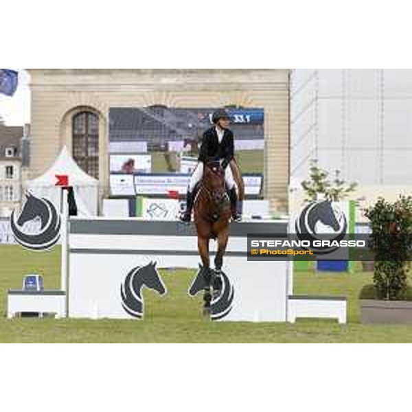 LGCT of Chantilly - Class 1 - Georgina Bloomberg (USA) on Chameur 137 - Chantilly, Grand Ecurie - 12 July 2019 - ph.Stefano Grasso/LGCT