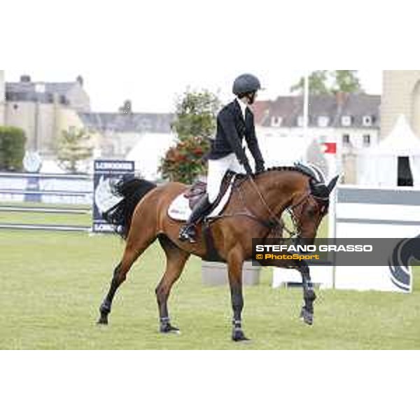 LGCT of Chantilly - Class 1 - Georgina Bloomberg (USA) on Chameur 137 - Chantilly, Grand Ecurie - 12 July 2019 - ph.Stefano Grasso/LGCT