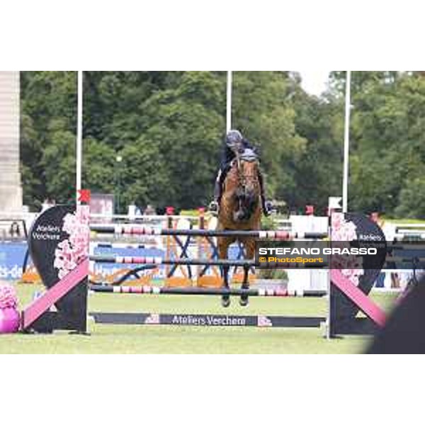 LGCT of Chantilly - Class 6 - Pierre Mortier (FRA) on Uruguay Courcelle - Chantilly, Grand Ecurie - 14 July 2019 - ph.Stefano Grasso/LGCT