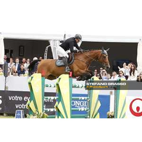 LGCT of Chantilly - Class 6 - Pierre Mortier (FRA) on Uruguay Courcelle - Chantilly, Grand Ecurie - 14 July 2019 - ph.Stefano Grasso/LGCT