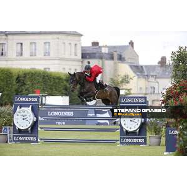LGCT of Chantilly - Class 1 - Pius Schwizer (SUI) on Balou Rubin R - Chantilly, Grand Ecurie - 12 July 2019 - ph.Stefano Grasso/LGCT