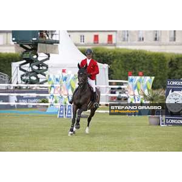 LGCT of Chantilly - Class 1 - Pius Schwizer (SUI) on Balou Rubin R - Chantilly, Grand Ecurie - 12 July 2019 - ph.Stefano Grasso/LGCT