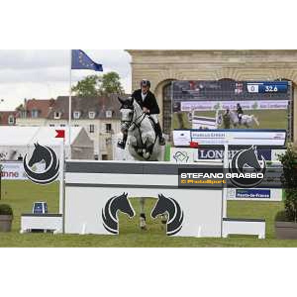 LGCT of Chantilly - Class 1 - Marcus Ehning (GER) on Cornado NRW - Chantilly, Grand Ecurie - 12 July 2019 - ph.Stefano Grasso/LGCT