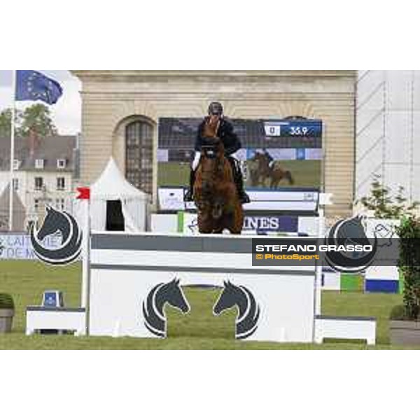 LGCT of Chantilly - Class 1 - Ben Maher (GBR) on Explosion W - Chantilly, Grand Ecurie - 12 July 2019 - ph.Stefano Grasso/LGCT