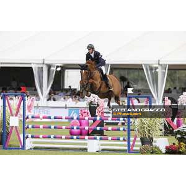 LGCT of Chantilly - Class 1 - Ben Maher (GBR) on Explosion W - Chantilly, Grand Ecurie - 12 July 2019 - ph.Stefano Grasso/LGCT
