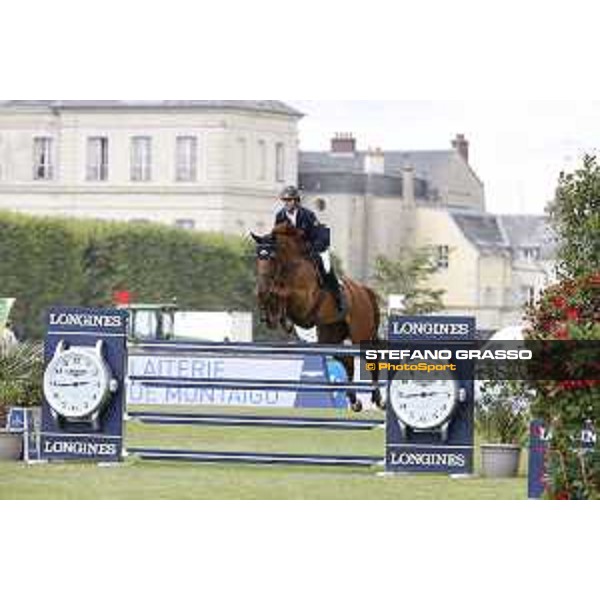 LGCT of Chantilly - Class 1 - Ben Maher (GBR) on Explosion W - Chantilly, Grand Ecurie - 12 July 2019 - ph.Stefano Grasso/LGCT