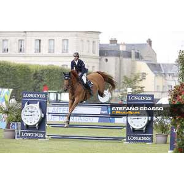 LGCT of Chantilly - Class 1 - Ben Maher (GBR) on Explosion W - Chantilly, Grand Ecurie - 12 July 2019 - ph.Stefano Grasso/LGCT