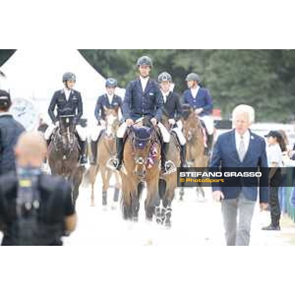 LGCT of Chantilly - Prize giving ceremony - Leopold Van Asten (NED) - Chantilly, Grand Ecurie - 14 July 2019 - ph.Stefano Grasso/LGCT